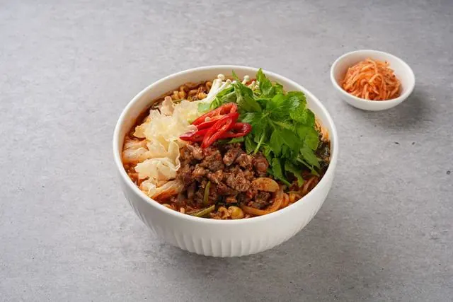 한우소찌개라면