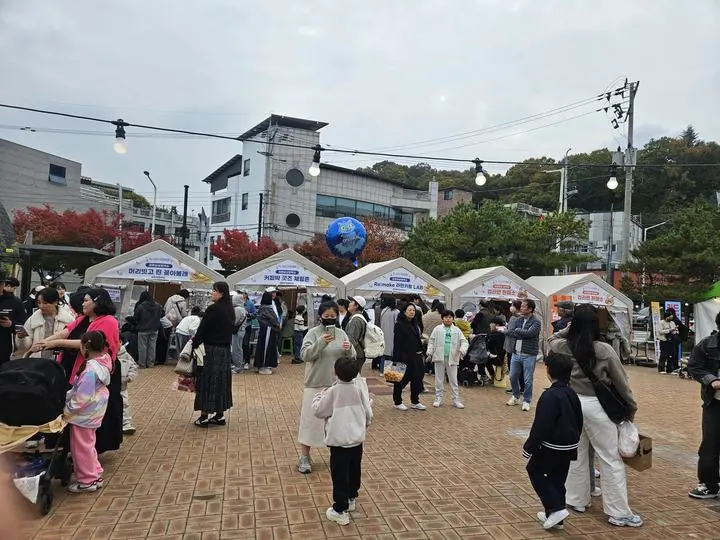 라면 테마아트 공방 — 지난 축제 현장